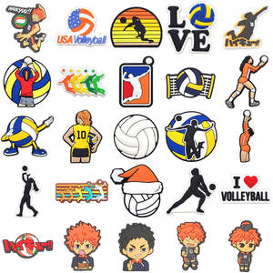 American Hot Football Team <span class=keywords><strong>New</strong></span> <span class=keywords><strong>Orleans</strong></span> Saints Style Charms Decoración de zapatos Shoe Charms para regalo de fiesta - Product Image 3
