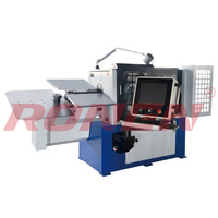 Machine automatique CNC pour la fabrication et le formage de ressorts en spirale pour lames de volet roulant et ressorts de canapé