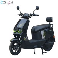 Motocicleta Eléctrica Ligera Directo de Fábrica, Scooter Eléctrico con Batería de 60V para Desplazamientos de Corta Distancia