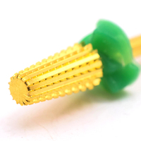 Chiyan Embouts professionnels pour ongles en titane, lime électrique pour cuticules, outil de dépose de gel, manucure pédicure, embouts professionnels personnalisés 5 en 1