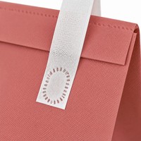 Sac isotherme personnalisé en non-tissé pour la vente en gros, emballage alimentaire jetable écologique pour la livraison de repas et de café