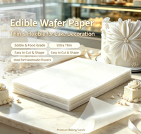 Papiers Wafer Personnalisés pour Décoration de Gâteau A4, 100 Feuilles, 0,35 mm, Décoration de Gâteau de Mariage, Outils de Pâtisserie, Papier Wafer Comestible
