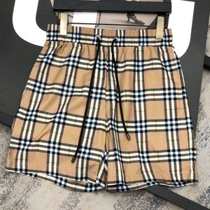 <span class=keywords><strong>Pantalones</strong></span> de Diseñador Recién Llegados para Mujer, Ropa de Marca de Alta Calidad 1:1, Shorts de Playa Color Caqui para Hombre, Moda Burberry al por Mayor - Product Image 4