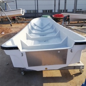 Grandsea 23ft Fiberglas Fischerboot Rümpfe für verkauf Panga Tourismus mit Außenbordmotor - Product Image 6