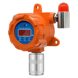 CO/H2S/O2-Analizador de Gas, Detector de alarma de fugas de Gas monóxido de carbono, hidrógeno, sulfuro, montado en la pared fijo