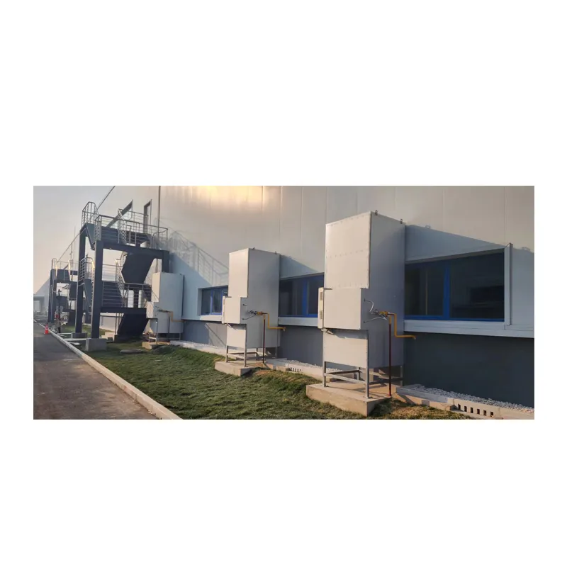 Airts-gs unit pemanas Gas alami luar ruangan untuk bengkel gudang pertanian dengan kontrol nirkabel pemanas udara industri