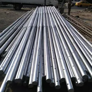 Electrical Pole For Power Transmission Steel Tubular Swaged Poles