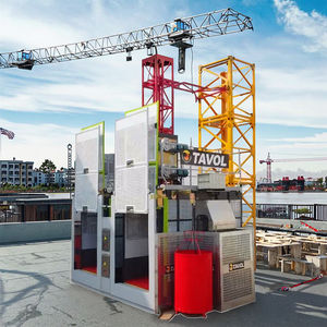 Baru lift kargo pengangkat otomatis kecil Platform panjat konstruksi perancah pengangkat elektrik - Product Image 6