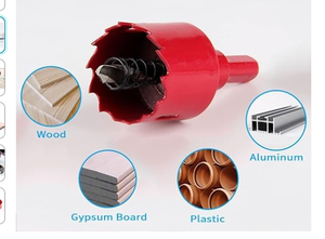 1 Buah Mata Bor Lubang 20mm-200mm M42 Bimetal, Alat Pemotong Tukang Kayu, Pemotong Logam Plastik Besi, Alat Tangan, 16mm - Product Image 5