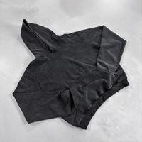 YOUMI ODM/OEM Sweat à capuche personnalisé avec logo, 100% coton, délavé à l'acide, série High Street, effet vieilli, style vintage