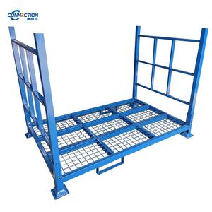 מזרן רשת תיל פלדה קיבולת טעינה גבוהה מתקפל מתלה ערימה לאחסון צמיגים - Product Image 2