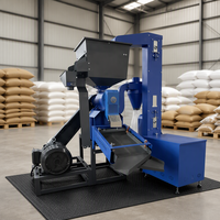 Machine de décorticage de riz à alimentation automatique, élimination des pierres et du sable, production de riz en une seule opération, fournie directement par l'usine