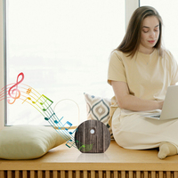 Idéal pour la décoration de la maison, du jardin, du patio et de la cour, crée une ambiance apaisante, apaise les bébés et soulage le stress grâce aux sons d'oiseaux réalistes.