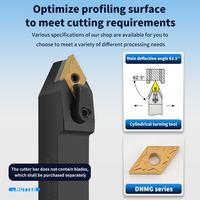 CNC Indexable Carbide Lathe Turning Tool Holder with Square Inserts Grooving Thread OEM Customizable Metal Turning Tool