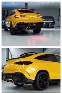 Kit de carrosserie en fibre de carbone style Larte pour <span class=keywords><strong>Mercedes</strong></span> Bens Gle Class Coupé C167 Diffuseur de lèvre avant arrière spoiler Auto Parts - Product Image 5