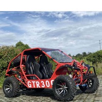 Chine 2023 adulte course Go Kart 350 CC véhicule à pédales 4x4 Quad plage Buggy montagne tout-terrain avec 4 sièges 90 KM/H