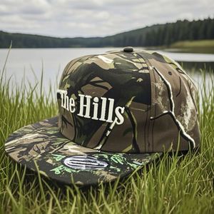 Nouvelles casquettes de mode en coton non structurées à 5 panneaux avec logo personnalisé pour hommes, casquettes camouflage, casquette snapback - Product Image 1