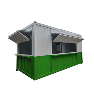 Casa Prefabricada Tipo Contenedor, Tienda Móvil, Diseño Industrial, Uso en Exteriores - Product Image 4