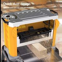 Raboteuse de table électrique portable multifonctionnelle de 13 pouces pour le travail du bois