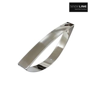 Reposabrazos moderno de acero inoxidable de alta calidad, salón de belleza, <span class=keywords><strong>barber</strong></span>ía, venta al por mayor, silla de cuero, hogar, sala de estar, base de silla de peluquero - Product Image 3