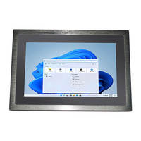 Écran tactile LCD IPS de 10,1 pouces avec PC industriel Android pour utilisation sur bureau, montable au mur