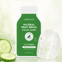 Masque facial au concombre pour éliminer les taches, marque privée