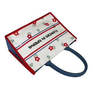 Bolsas de Lona de Alta Calidad de 16 Oz con Logotipo OEM, Bolsa de Lona Negra y Blanca con Bolsillo y Correa de Hombro Ajustable - Product Image 5