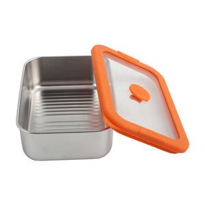 Boîte à lunch en acier inoxydable, contenants alimentaires étanches, boîte à lunch en métal pour les voyages et le travail - Product Image 4