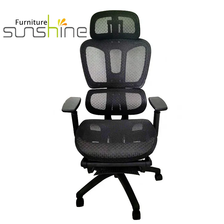 Роскошное откидное Сетчатое офисное кресло с подъемником, вращающееся Сетчатое дышащее кресло для персонала для домашнего компьютера