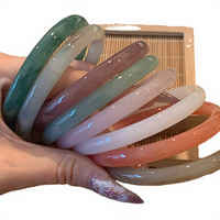 Nouveau bracelet tendance en verre émaillé multicolore de style chinois Hanfu pour femmes, bijoux géométriques à la mode