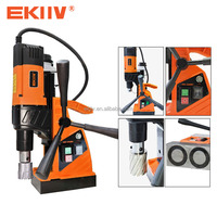 Perceuse magnétique miniature portable électrique avec moteur à balais pour le forage industriel, personnalisable OEM