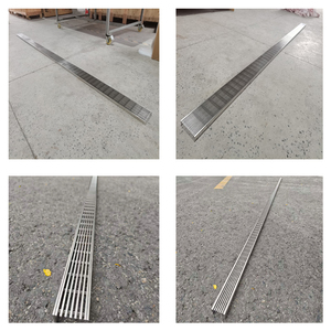 Grille de drainage linéaire à haut débit <span class=keywords><strong>sur</strong></span> mesure, couvercle de drain linéaire universel pour garage et piscine - Product Image 4
