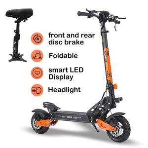 Monopattino Elettrico Pieghevole G2MAX con Motore Brushless, Autonomia di 55km, Due Ruote <span class=keywords><strong>e</strong></span> Luci LED - Disponibile in Magazzino UE - Product Image 4