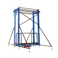 Échafaudage Électrique Professionnel à Hauteur Réglable (2m, 4m, 6m, 8m, 10m) - Charge Maximale 500kg - Motorisé pour Travaux en Hauteur