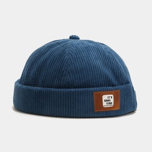 Gorro de propietario sin borde Retro Unisex, nueva moda, ropa de calle, gorro Yuppie de hip-hop para deportes, gorro de playa, gorros para hombres - Product Image 1
