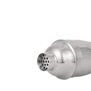 Kit de barman direct d'usine avec support en bois ensembles de barres en argent outil de barre de jigger <span class=keywords><strong>Martini</strong></span> 10 pièces ensemble de shaker à cocktail en acier inoxydable - Product Image 4