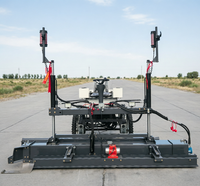 Machine à laser pour le nivellement du béton de grande largeur 4000 mm avec batterie de 15 h pour supermarché