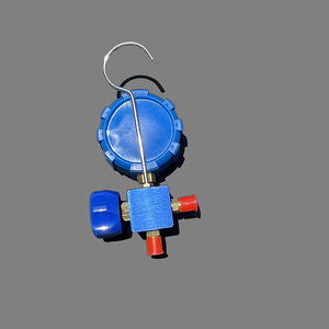 R410a R22 <span class=keywords><strong>R134a</strong></span> लचीला पीतल कई गुना गेज उच्च/निम्न दबाव गेज 5-वर्षीय वारंटी ग्राफिक डिजाइन - Product Image 5