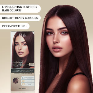 Crème colorante pour cheveux en gros sous marque privée, haute pigmentation, longue tenue, facile à utiliser, <span class=keywords><strong>teinture</strong></span> capillaire permanente pour femmes, usage domestique et professionnel - Product Image 3