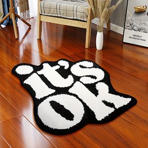 Alfombras Personalizadas con Estampado de Anime, Alfombra de Diseño Moderno, Alfombra con Forma de Zapatos Deportivos, Alfombra con Forma de Zapatillas - Product Image 5