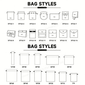 Pochette en velours de luxe avec logo personnalisé pour collier et bague, sac à bijoux recyclable avec cordon de serrage, options de taille et de couleur pour cadeau - Product Image 5