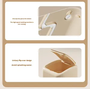 Hot Selling <strong>Mini</strong> Semi Automatic Baby Clothes Washing Machine Portable <strong>Spin</strong> Washer <strong>Dryer</strong> Combo Gentle Cleaning Home Socks Car Use - Product Image 3