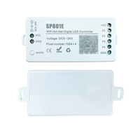 Contrôleur Symphony SP801E, contrôleur d'effets lumineux rectangulaires multi-personnalisables, double mode Bluetooth et Wi-Fi