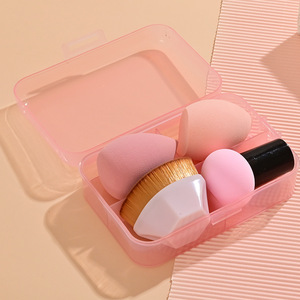 Ensemble d'éponges de maquillage sans latex, houppettes coussin d'air, éponges tête de champignon, éponges œuf pour fond de teint sec et humide, outil de beauté pour le visage - Product Image 4