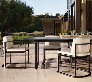 <span class=keywords><strong>Malaga</strong></span> Nordic Modern Outdoor Aluminium Eettafel Stoel Set Patio Balkon Terras Meubilair Waterdichte Tuin Dining Set - Product Image 1