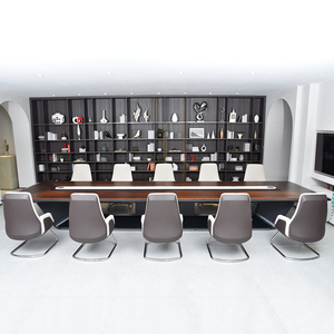 <span class=keywords><strong>Table</strong></span> de salle de conférence au <span class=keywords><strong>design</strong></span> traditionnel Mobilier de <span class=keywords><strong>bureau</strong></span> <span class=keywords><strong>Bureau</strong></span> Salle de réunion <span class=keywords><strong>Table</strong></span> longue de conférence - Product Image 5