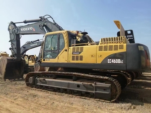 รถขุดไฮดรอลิกตีนตะขาบ Volvo EC460 46 ตัน มือสอง ปี 2022 รุ่น PLC พร้อมปั๊มและเครื่องยนต์ของแท้ บุ้งกี๋ขนาด 1.5 เมตร - Product Image 1