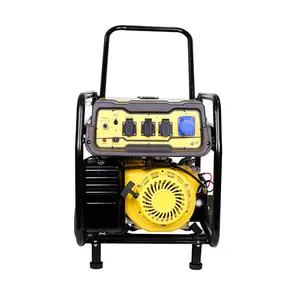 Generator gas 5kw silinder tunggal berpendingin udara paksa LPG/mesin CNG generator LBCL5000 untuk rumah