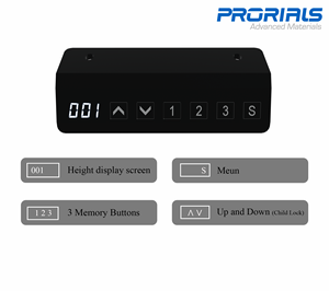 Cadre de bureau debout électrique réglable <span class=keywords><strong>en</strong></span> hauteur abordable, montage facile pour le bureau <span class=keywords><strong>à</strong></span> domicile, les travailleurs <span class=keywords><strong>à</strong></span> <span class=keywords><strong>distance</strong></span>, les étudiants et les indépendants - Product Image 4