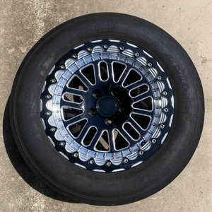 Nouvelles jantes Beadlock forgées noires brillantes usinées 17X10.5 18X8.5 18X9.5 18X10 18X11 pour BMW M2 M3 M4 M5 M6 <span class=keywords><strong>Chevrolet</strong></span> <span class=keywords><strong>Camaro</strong></span> SS C8 - Product Image 4